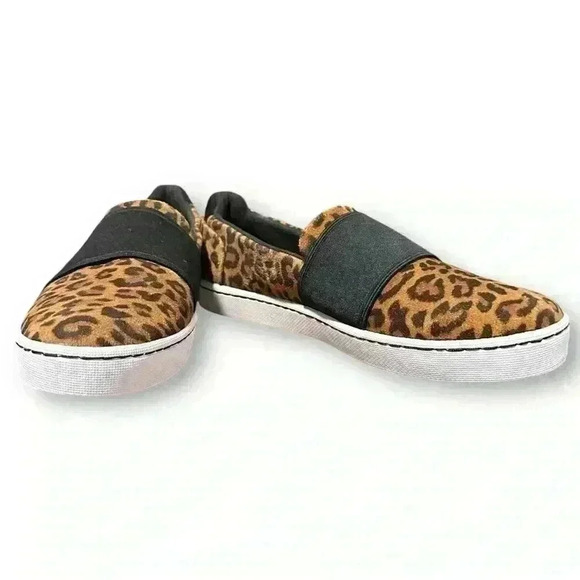 Clarks Pawley Wes Sneaker, Leopard Print Suede, Womens Size 7 **Like New** - Picture 5 of 10